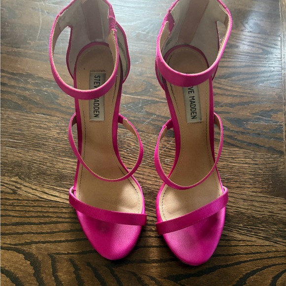 Steve Madden Shoes - Steve Madden Women's Hot Pink Strappy High Heel Sandals
